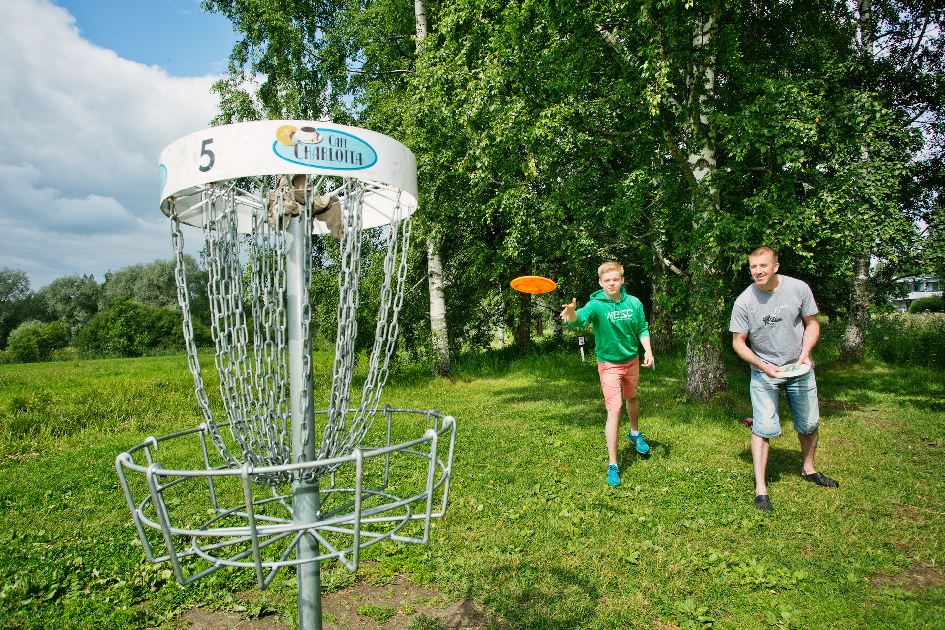 Ahtialan frisbeegolfrata - Lahti